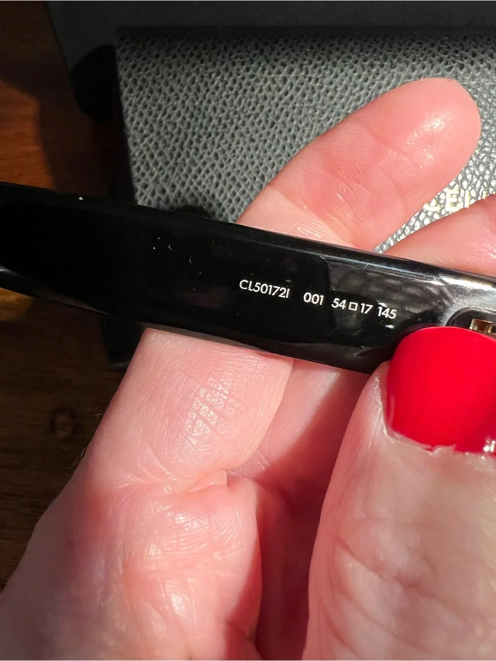Celine Black Square Glasses - Celine